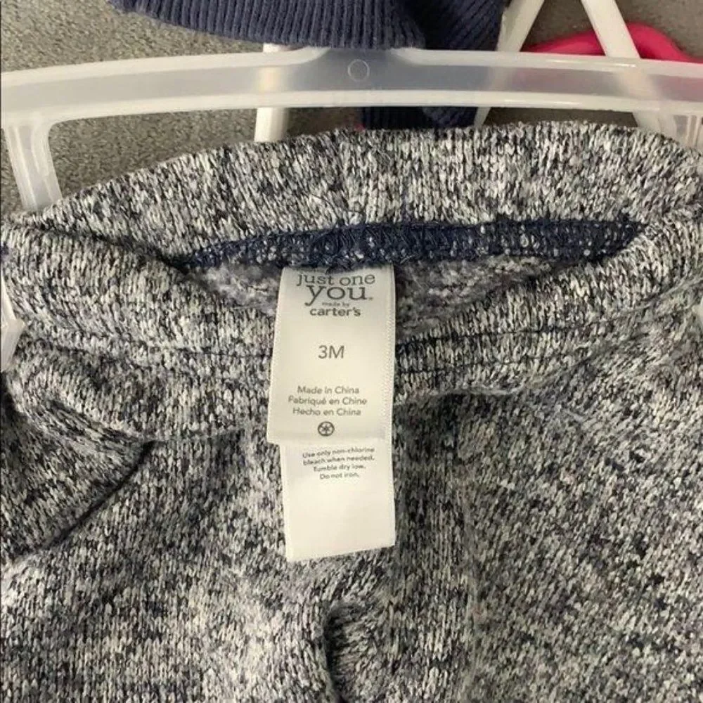 Carter’s Just One You Heather Grey Boys‎ 2 pc Set